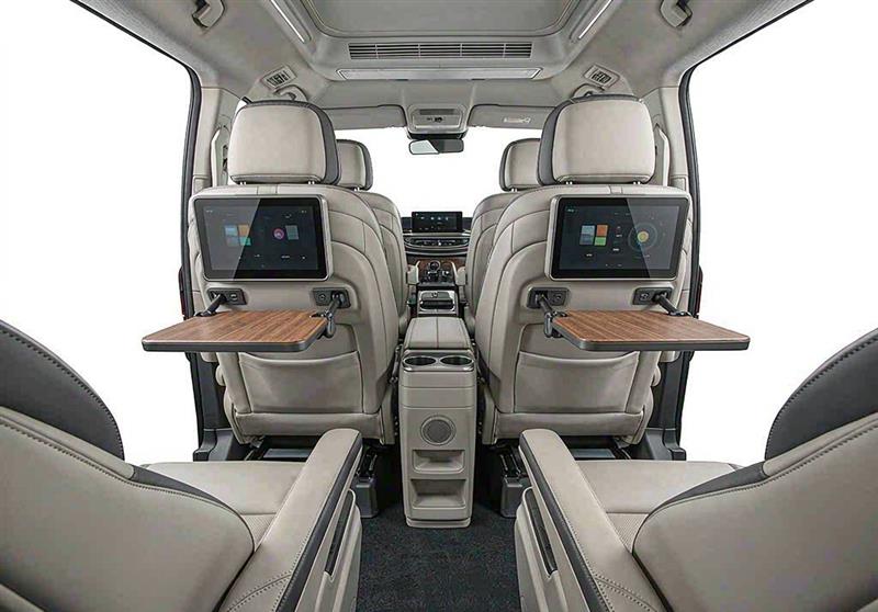 Rear Entertainment & Work Desk